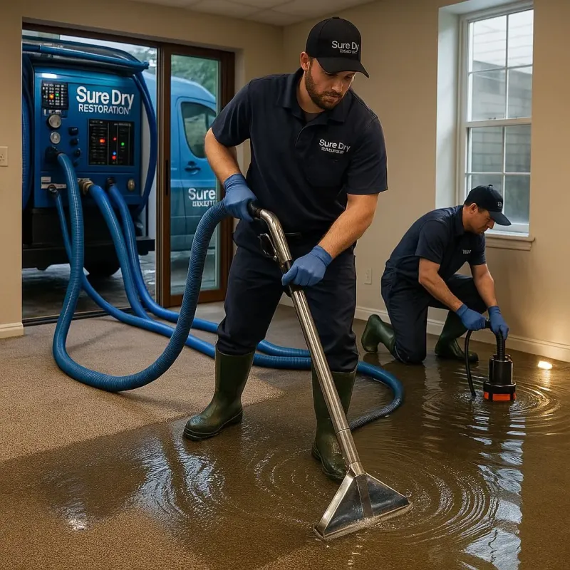 Water Extraction and Removal process in Brimfield, OH